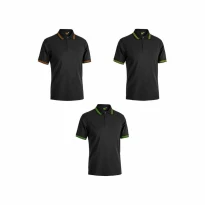 Arbeits-Polo 100% Baumwolle Sottozero Smith Black Line E0486
