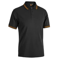 Arbeits-Polo 100% Baumwolle Sottozero Smith Black Line E0486