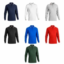 Arbeits-Polo Langarm 100% Baumwolle Sottozero Becker Sport E0414