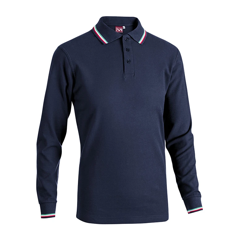 Arbeits-Polo Langarm 100% Baumwolle Sottozero Becker Sport E0414