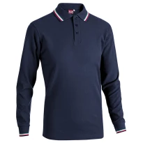Arbeits-Polo Langarm 100% Baumwolle Sottozero Becker Sport E0414