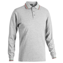 Arbeits-Polo Langarm 100% Baumwolle Sottozero Becker Sport E0414