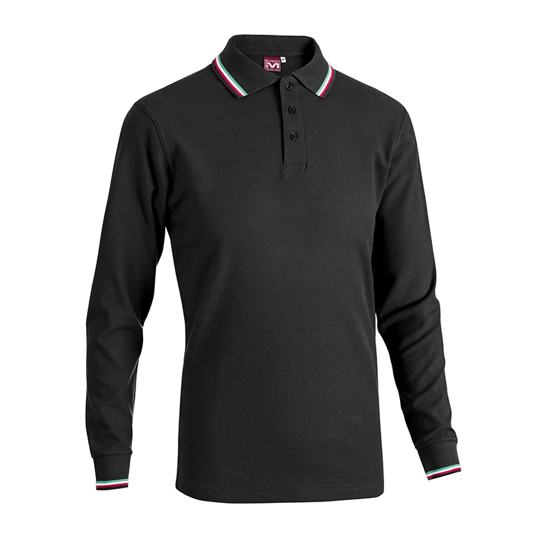 Arbeits-Polo Langarm 100% Baumwolle Sottozero Becker Sport E0414