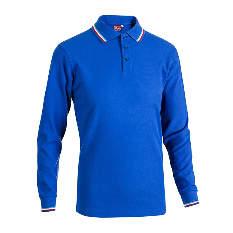 Arbeits-Polo Langarm 100% Baumwolle Sottozero Becker Sport E0414