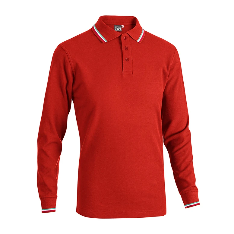 Arbeits-Polo Langarm 100% Baumwolle Sottozero Becker Sport E0414