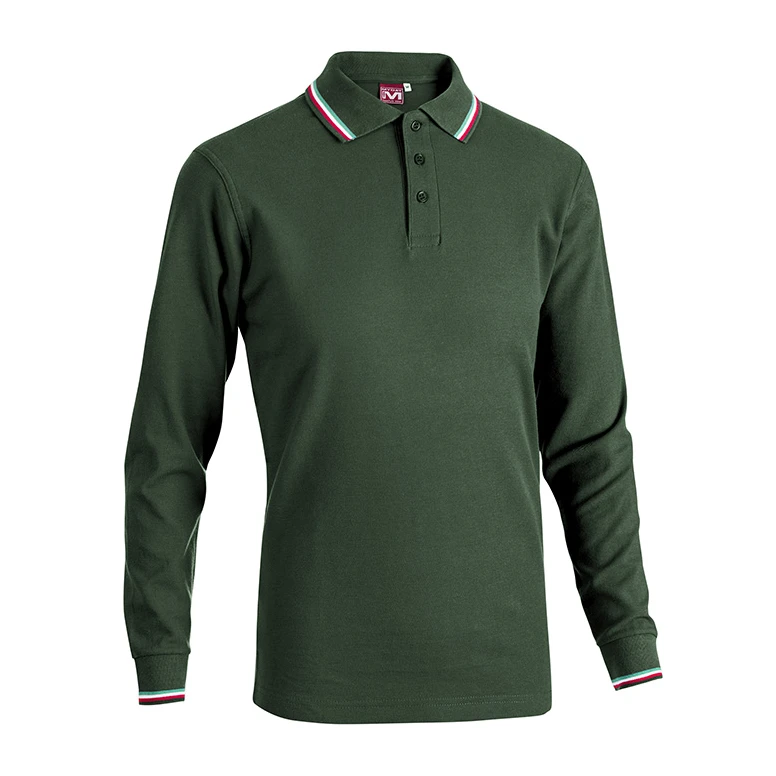 Arbeits-Polo Langarm 100% Baumwolle Sottozero Becker Sport E0414