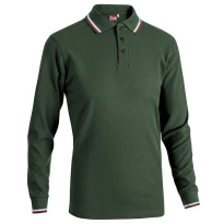 Arbeits-Polo Langarm 100% Baumwolle Sottozero Becker Sport E0414