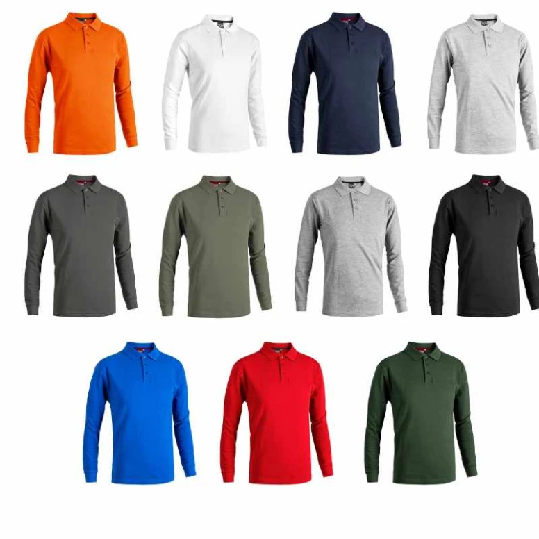 Langarm-Arbeits-Polo 100% Baumwolle Sottozero Becker E0406