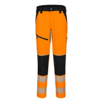 Arbeitshose Hochsichtbar Mehrtaschen Wasserdicht Stretch Portwest T140 2