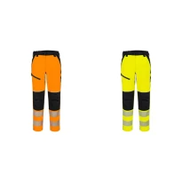 Damen-Arbeitshose Hochsichtbar Mehrtaschen Wasserdicht Stretch Portwest T141