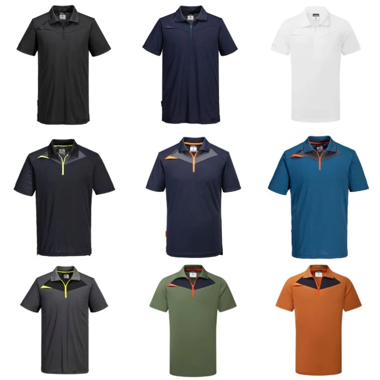 Arbeits-Poloshirt mit Halbreißverschluss Portwest DX410