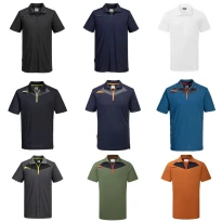 Arbeits-Poloshirt mit Halbreißverschluss Portwest DX410