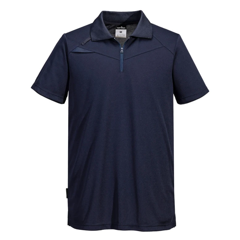 Arbeits-Poloshirt mit Halbreißverschluss Portwest DX410