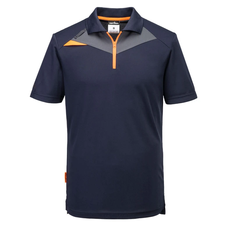 Arbeits-Poloshirt mit Halbreißverschluss Portwest DX410