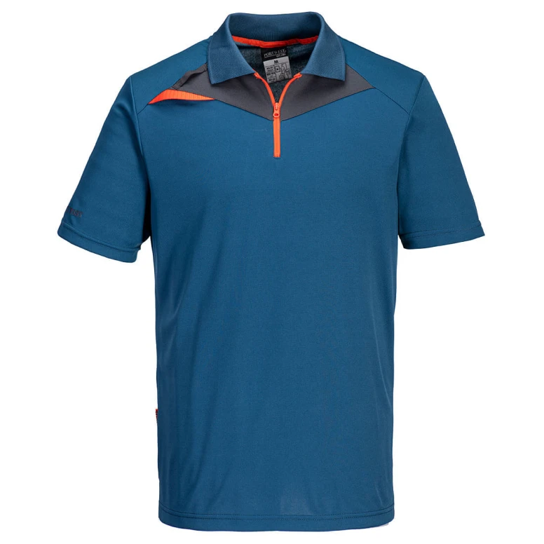 Arbeits-Poloshirt mit Halbreißverschluss Portwest DX410
