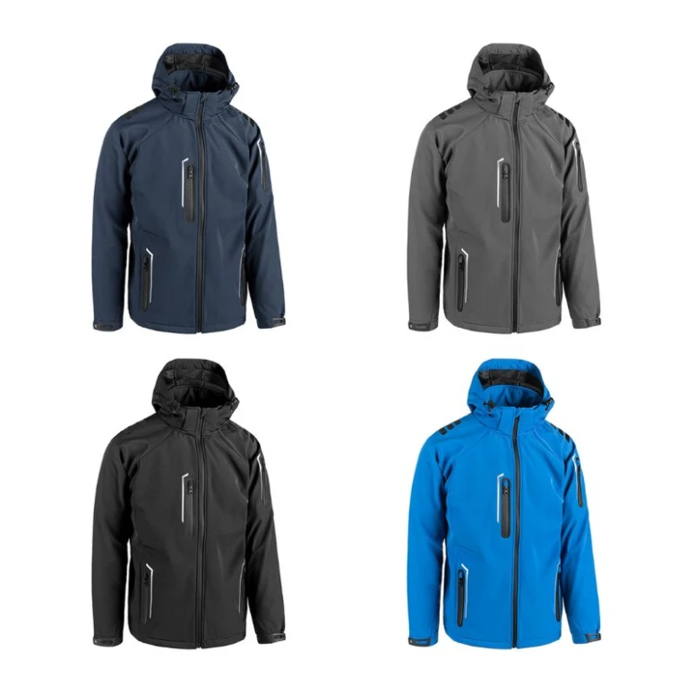 Arbeitsjacke Softshell Multitaschen Stretch Wasserdicht Sottozero Geyser 32000