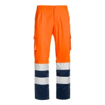 Arbeits-Hose mit hoher Sichtbarkeit Mehrtaschen Stretch Sottozero Pantalone H.V. Stretch 1590