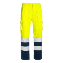 Arbeits-Hose mit hoher Sichtbarkeit Mehrtaschen Stretch Sottozero Pantalone H.V. Stretch 1590