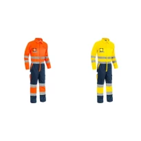 Arbeitsanzug mit hoher Sichtbarkeit zweifarbig Multitaschen Sottozero Tuta Bicolore H.V. 2520