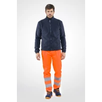 Arbeitshose mit hoher Sichtbarkeit Multitaschen Winter Sottozero Pantalone Winter H.V. 2560WX