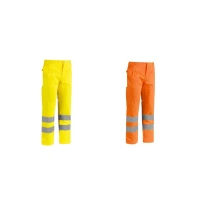 Arbeitshose mit hoher Sichtbarkeit und Multitaschen Sottozero Pantalone H.V. 1560