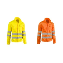 Arbeitsschutzjacke mit hoher Sichtbarkeit und Multitaschen Sottozero Giubbetto H.V. 1720