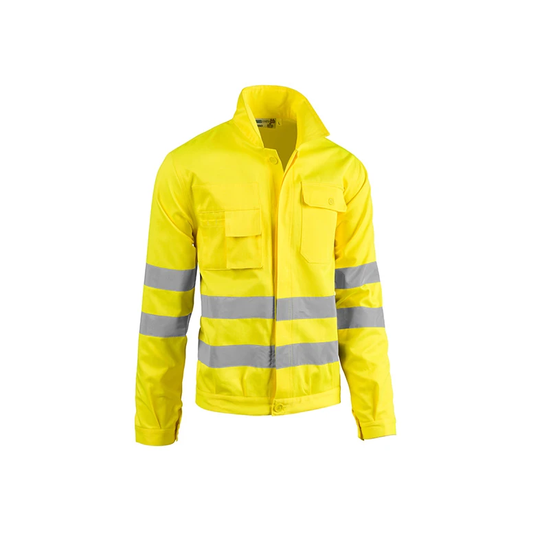 Arbeitsschutzjacke mit hoher Sichtbarkeit und Multitaschen Sottozero Giubbetto H.V. 1720
