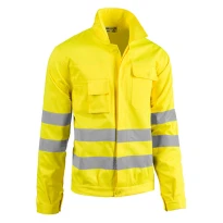 Arbeitsschutzjacke mit hoher Sichtbarkeit und Multitaschen Sottozero Giubbetto H.V. 1720