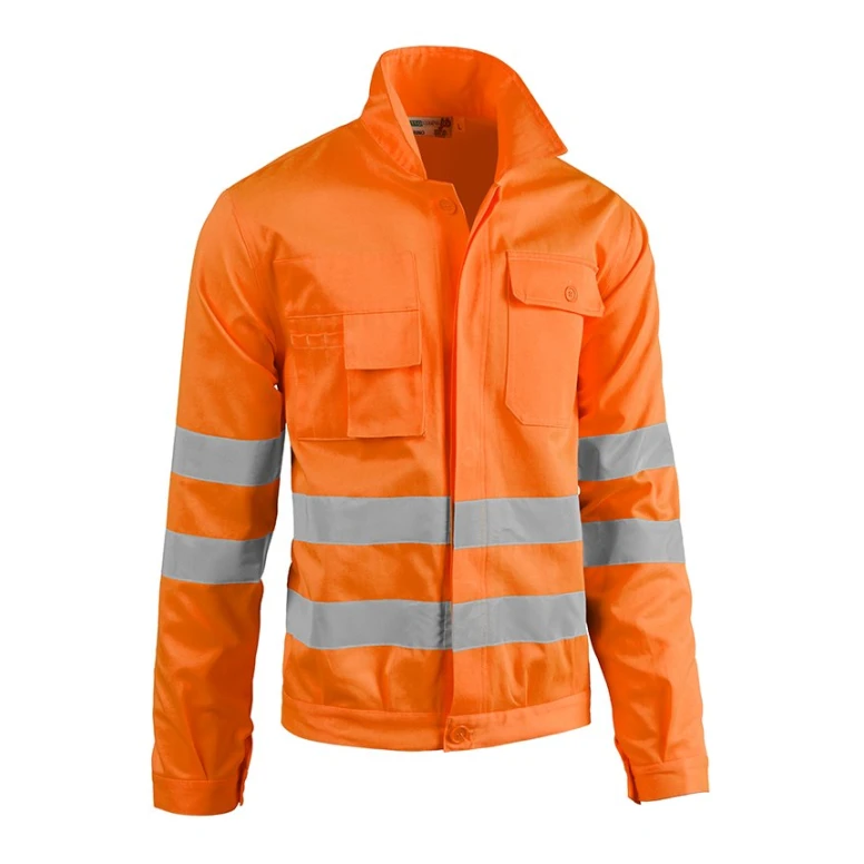 Arbeitsschutzjacke mit hoher Sichtbarkeit und Multitaschen Sottozero Giubbetto H.V. 1720