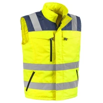 Arbeitsweste mit hoher Sichtbarkeit und vielen Taschen Sottozero Valico 9815