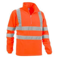 Arbeitsfleece mit hoher Sichtbarkeit Halb-Zip Sottozero Brennero 2320