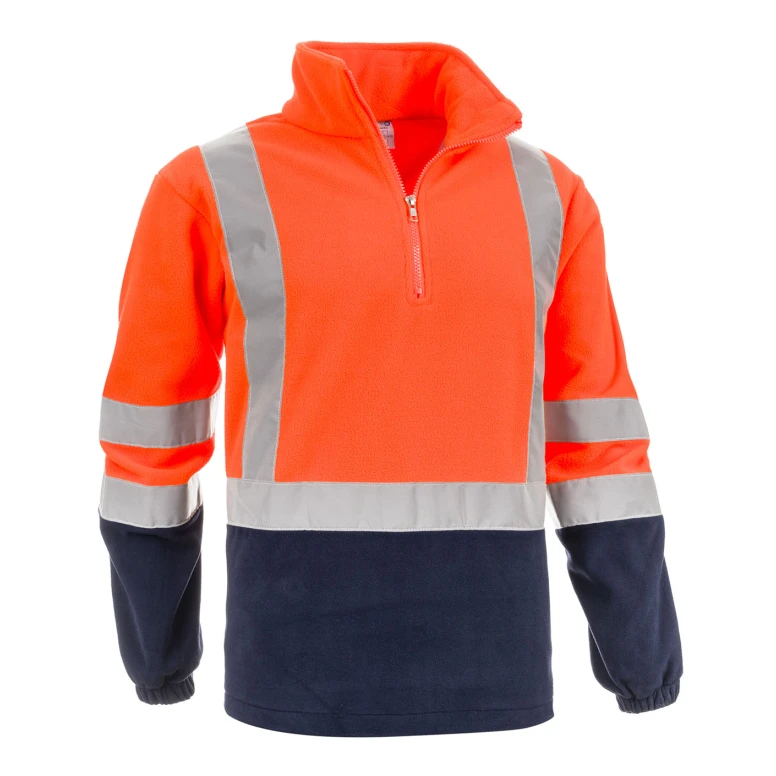 Arbeitsfleece mit hoher Sichtbarkeit Halb-Zip Sottozero Brennero 2320