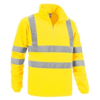 Arbeitsfleece mit hoher Sichtbarkeit Halb-Zip Sottozero Brennero 2320