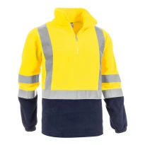 Arbeitsfleece mit hoher Sichtbarkeit Halb-Zip Sottozero Brennero 2320