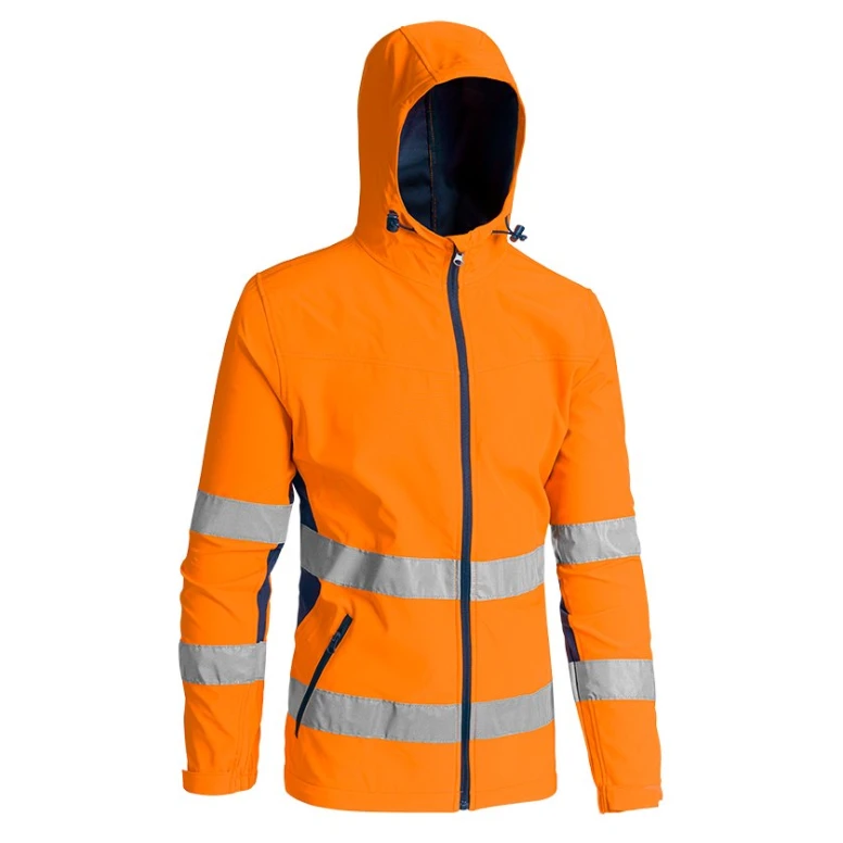 Arbeitsjacke mit hoher Sichtbarkeit Stretch Softshell Sottozero Ecolight 2490