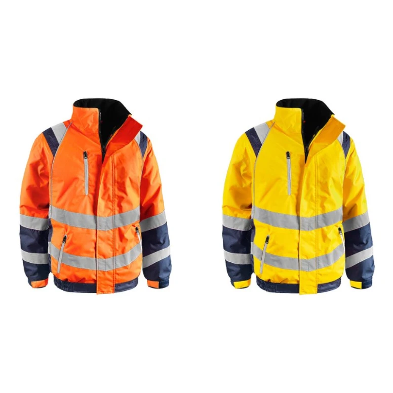 Arbeitsjacke mit hoher Sichtbarkeit Multitaschen Wasserdicht Sottozero Spotlight 2355