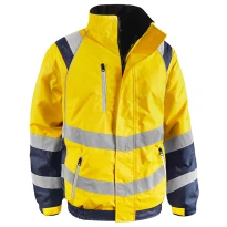 Arbeitsjacke mit hoher Sichtbarkeit Multitaschen Wasserdicht Sottozero Spotlight 2355