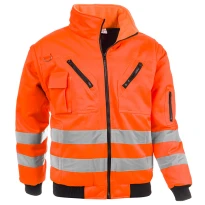 Arbeitsjacke mit hoher Sichtbarkeit Multitaschen Sottozero Neuer Straßenwärter 2380 2