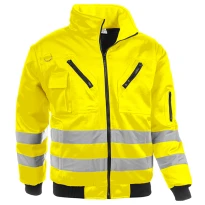 Arbeitsjacke mit hoher Sichtbarkeit Multitaschen Sottozero Neuer Straßenwärter 2380