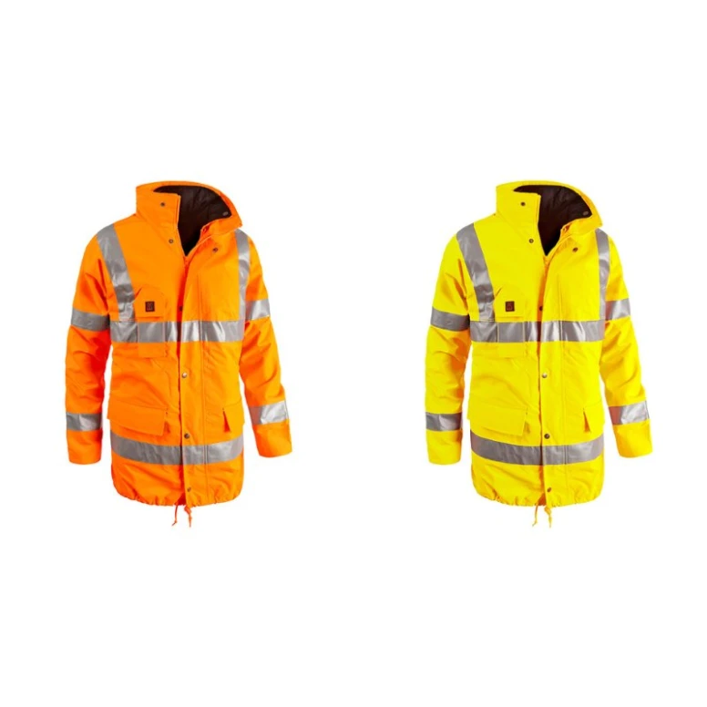 Arbeitsparka mit hoher Sichtbarkeit Multitaschen Wasserdicht Sottozero Parka 2300