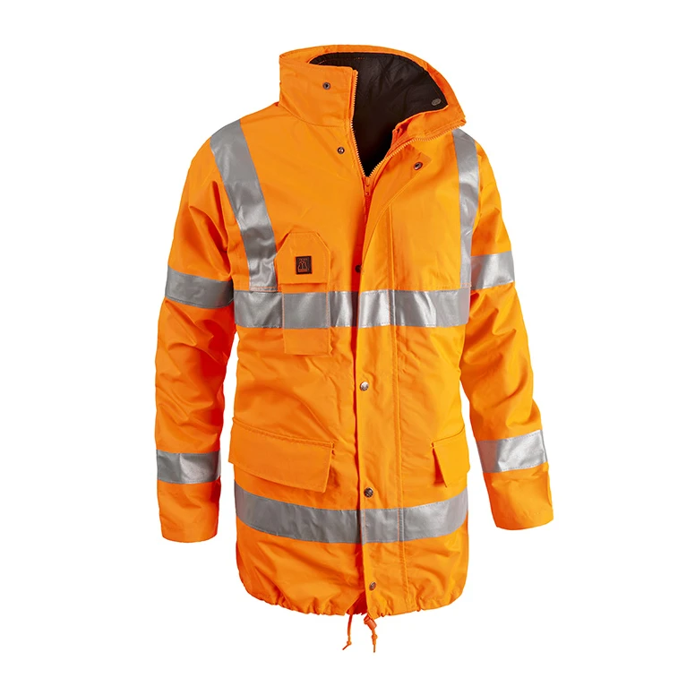 Arbeitsparka mit hoher Sichtbarkeit Multitaschen Wasserdicht Sottozero Parka 2300