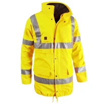 Arbeitsparka mit hoher Sichtbarkeit Multitaschen Wasserdicht Sottozero Parka 2300