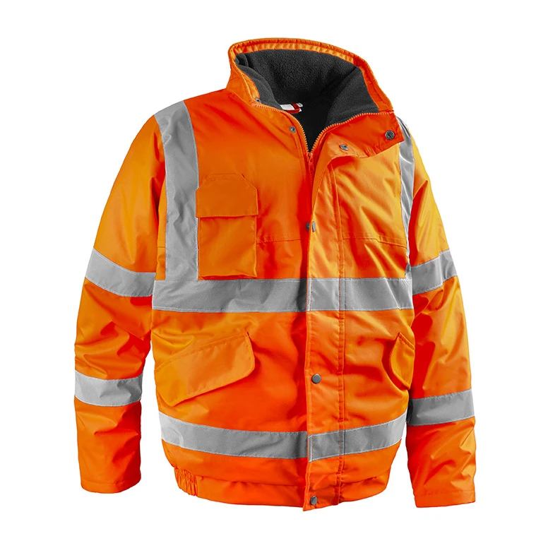 Arbeitsjacke mit hoher Sichtbarkeit Multifunktionstaschen und wasserdicht Sottozero Motorway 2407