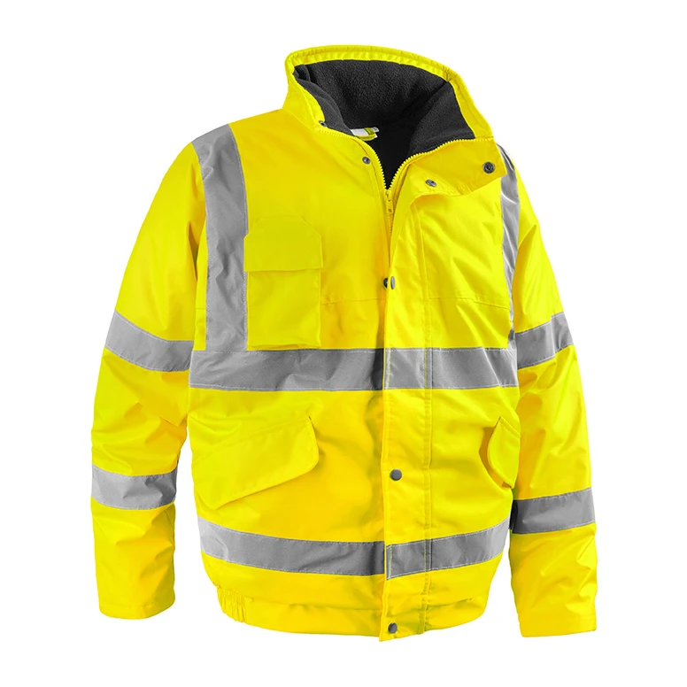 Arbeitsjacke mit hoher Sichtbarkeit Multifunktionstaschen und wasserdicht Sottozero Motorway 2407