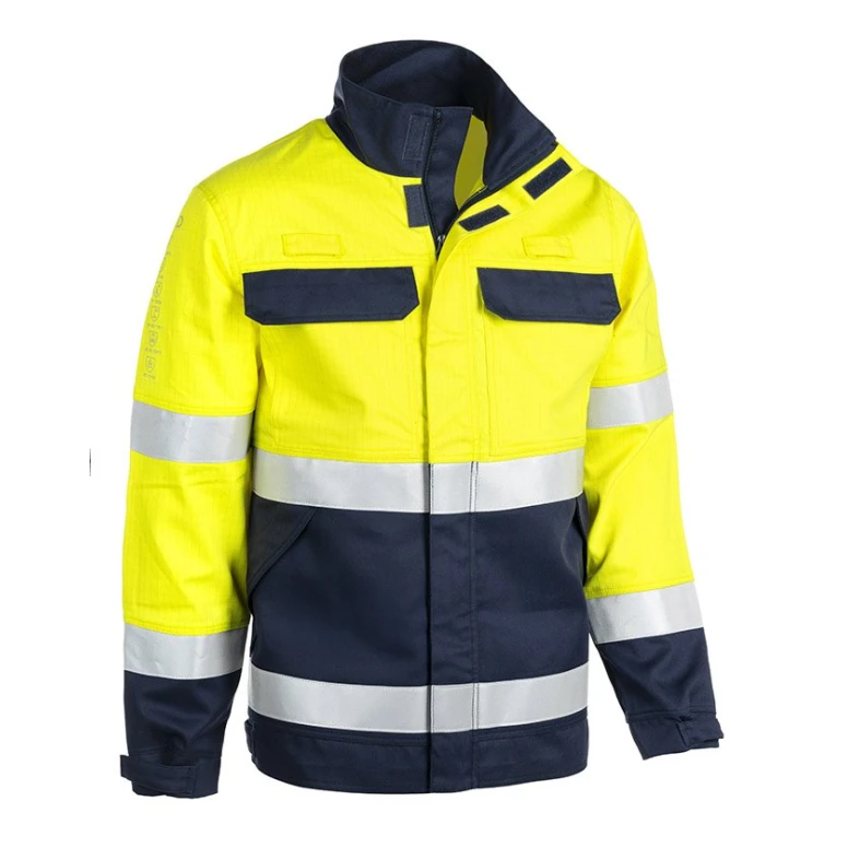 Arbeitsjacke Hochsichtbarkeit Multinorm Multifunktionstaschen Antistatisch Flammschutz Sottozero Xild X200