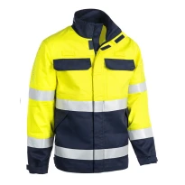 Arbeitsjacke Hochsichtbarkeit Multinorm Multifunktionstaschen Antistatisch Flammschutz Sottozero Xild X200