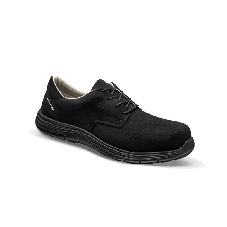 Metallfreie flache Sicherheitsschuhe ohne Kappe Lemaitre Derby O2 SRC CI FO DERMO20