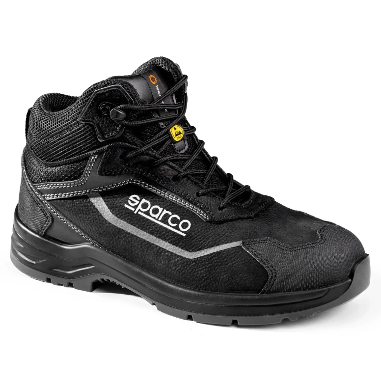 Metallfreie Sicherheitsschuhe Sparco Indy-h Oscar S3S SR LG FO ESD 07544NRNR