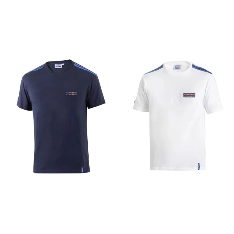 Stretch-Arbeitsshirt Sparco Martini Racing Top Stripes BML0007-D0
