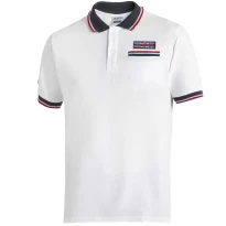 Arbeits-Poloshirt 100% Baumwolle Sparco Martini Racing Pocket BML0009-D0